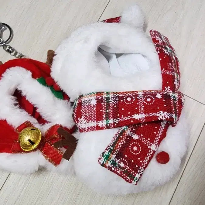 10cm 크리스마스 루돌프 눈사람 인형 옷 일괄