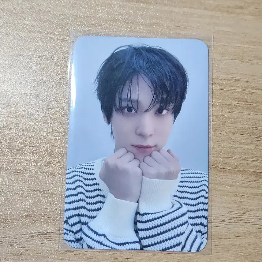 ATEEZ 에이티즈 윤호 쓰담쓰담 양면포카 디마뮤 디어마이뮤즈 럭드