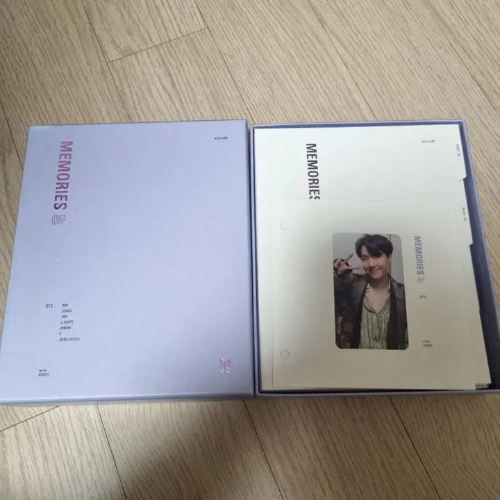 방탄 2018메모리즈 블루레이 + J-Hope 포카포함 풀셋양도. bts