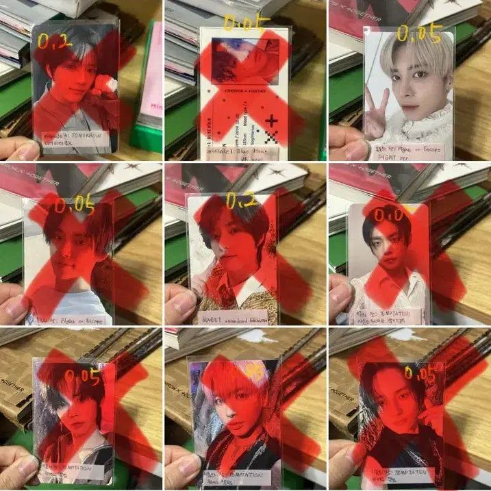 투바투 txt 포카 탈덕처분 양도