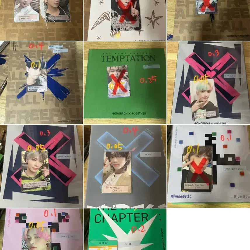 투바투 txt 포카 탈덕처분 양도