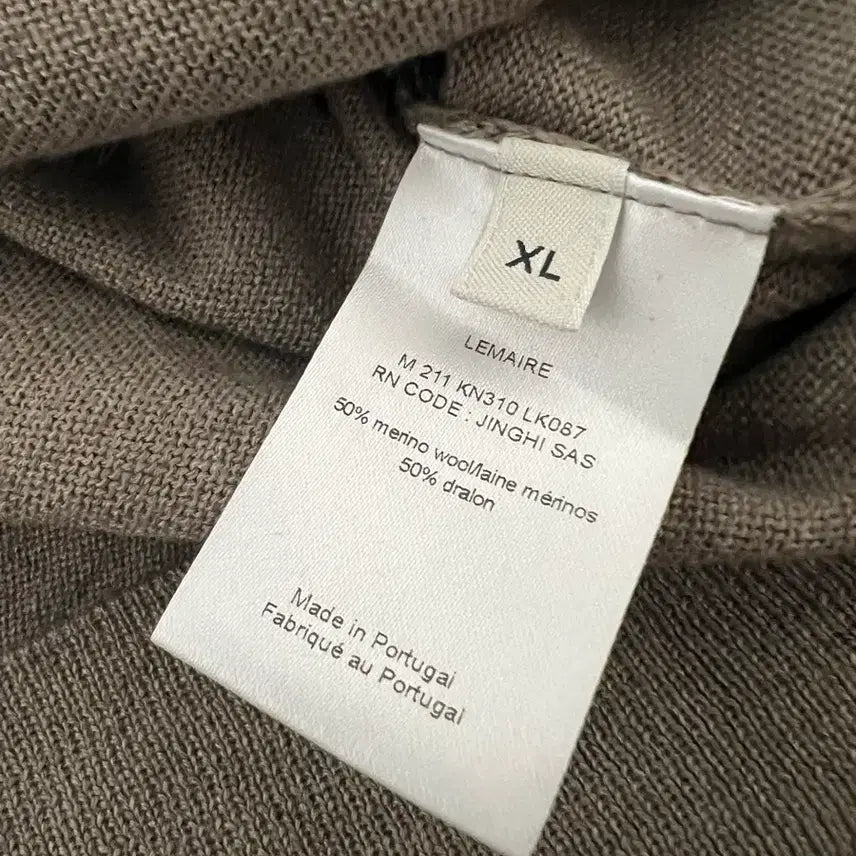 [SOLD OUT] 르메르 더블 레이어드 가디건 베이지 XL 판매