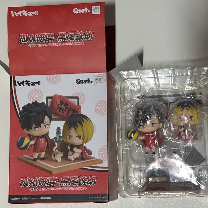 [BUNJANG] Nekoma Kuroo Kenma Qset+ Figure / 하이큐 qset+ 큐셋 플러스 네코마 쿠로오 켄마 피규어 팝니다