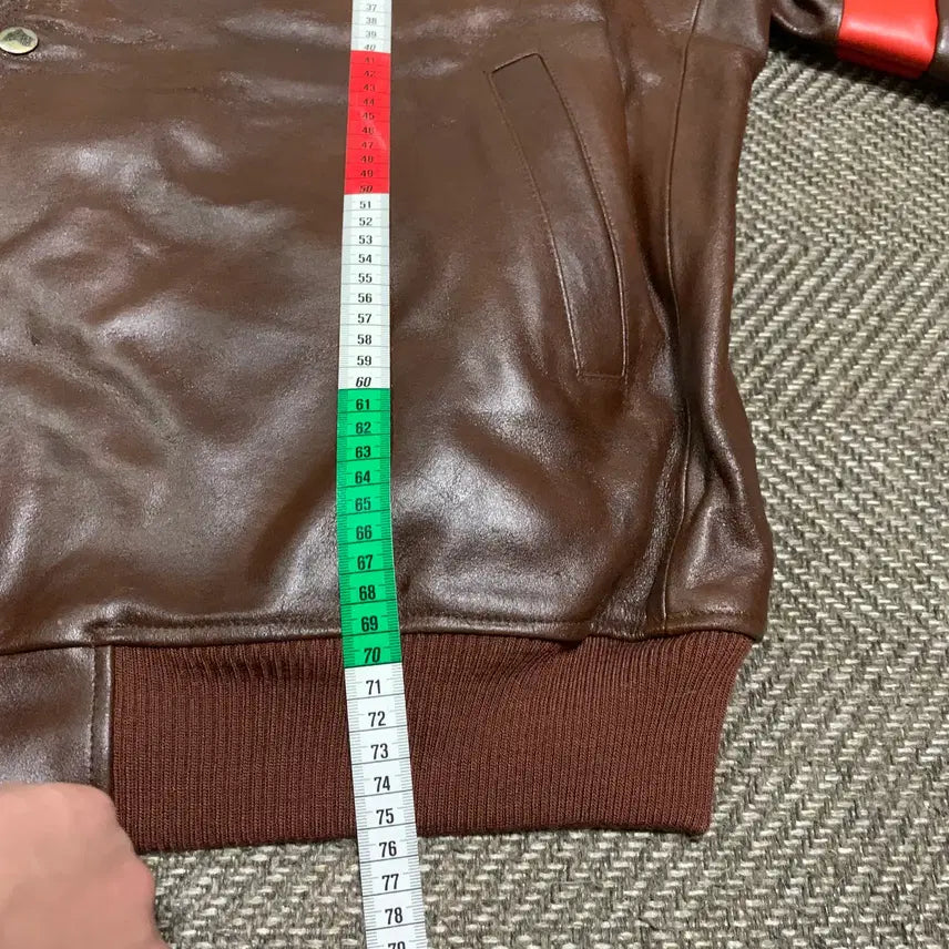[BUNJANG] AVIREX Leather Jacket / 3XL)아비렉스 AVIREX 가죽자켓 리얼레더 브라운레더 갈색 레더자켓