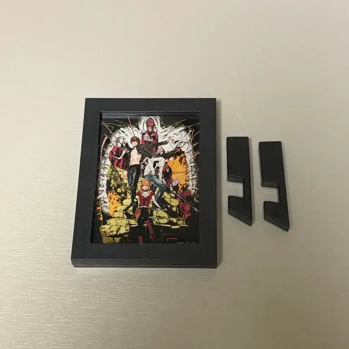 [SOLD OUT] 데스노트 원화전 액자 마그넷 엘 라이토 미사