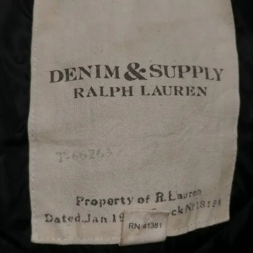 [BUNJANG] Polo Flag Patch Padded Jacket / 폴로  성조기 패딩