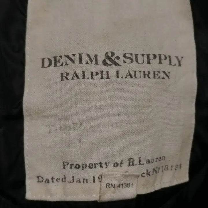 [BUNJANG] Polo Flag Patch Padded Jacket / 폴로  성조기 패딩