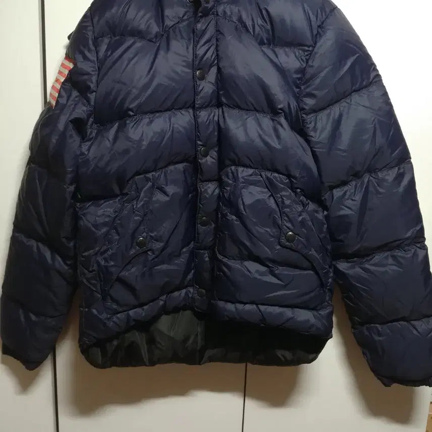 [BUNJANG] Polo Flag Patch Padded Jacket / 폴로  성조기 패딩