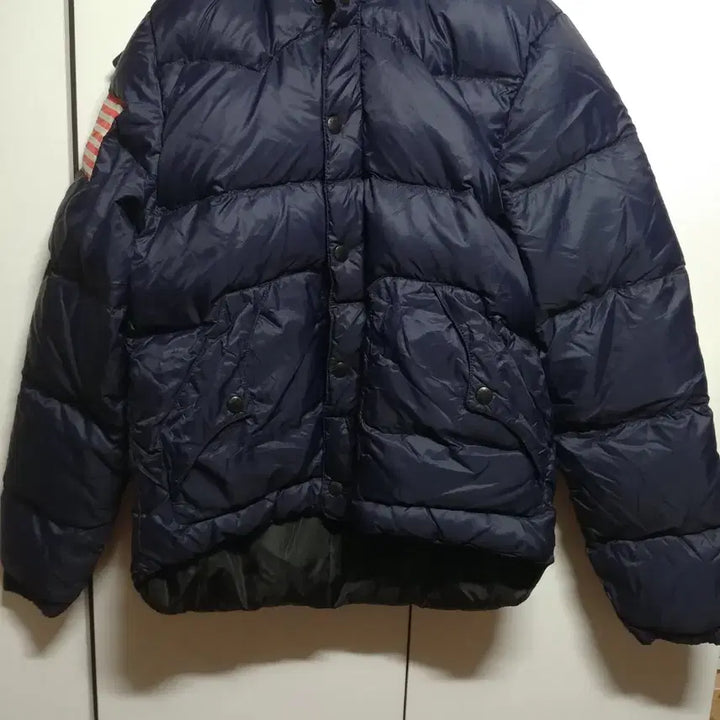 [BUNJANG] Polo Flag Patch Padded Jacket / 폴로  성조기 패딩