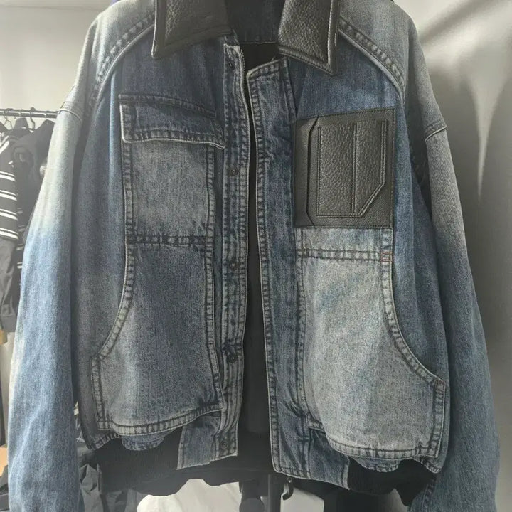[BUNJANG] Jun Ji 25S Denim Jacket / 하루특가)46)준지 25S 데님 청데님마원 빠르게 팝니다