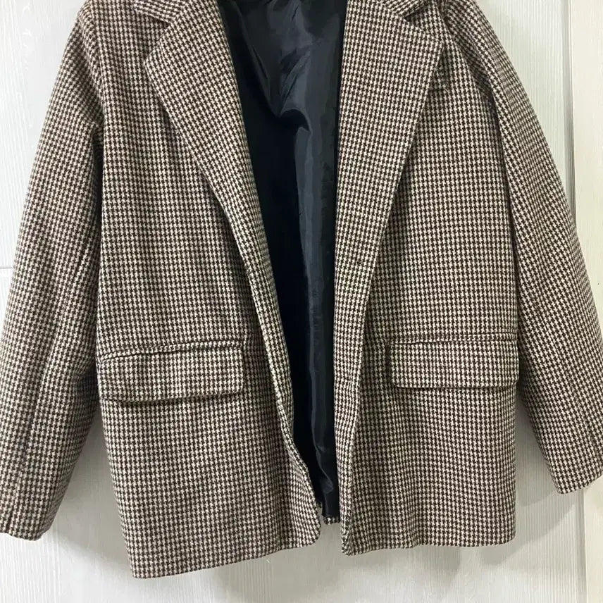 [BUNJANG] Houndstooth Check Jacket / sellys 하운드투스 체크 자켓