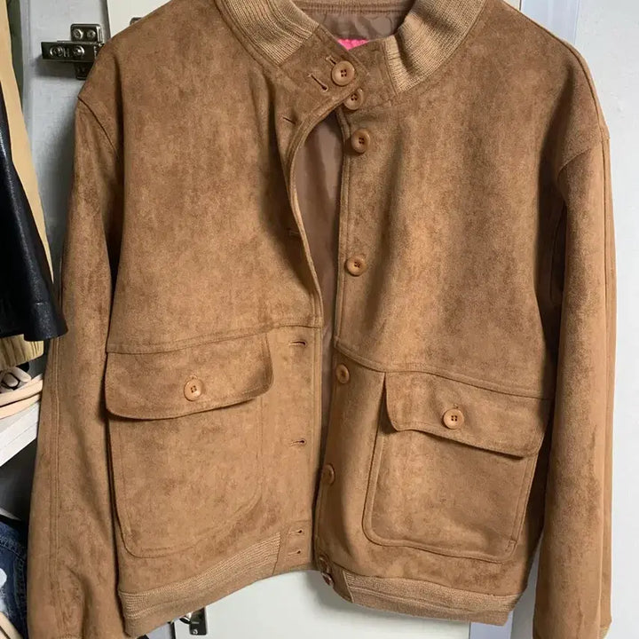 [BUNJANG] She's Cute Blouson Camel Jacket / 쉬이즈큐트 블루종 카멜 (첫제품)