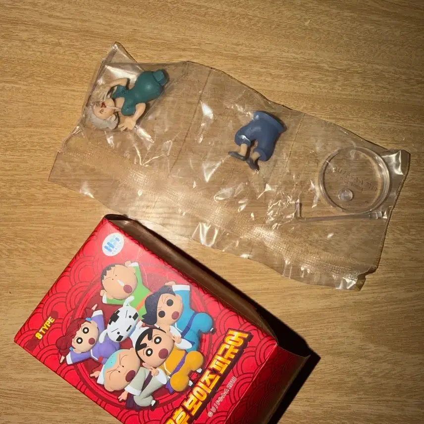 쿵후 보이즈 짱구 피규어 (사부님 새상품)