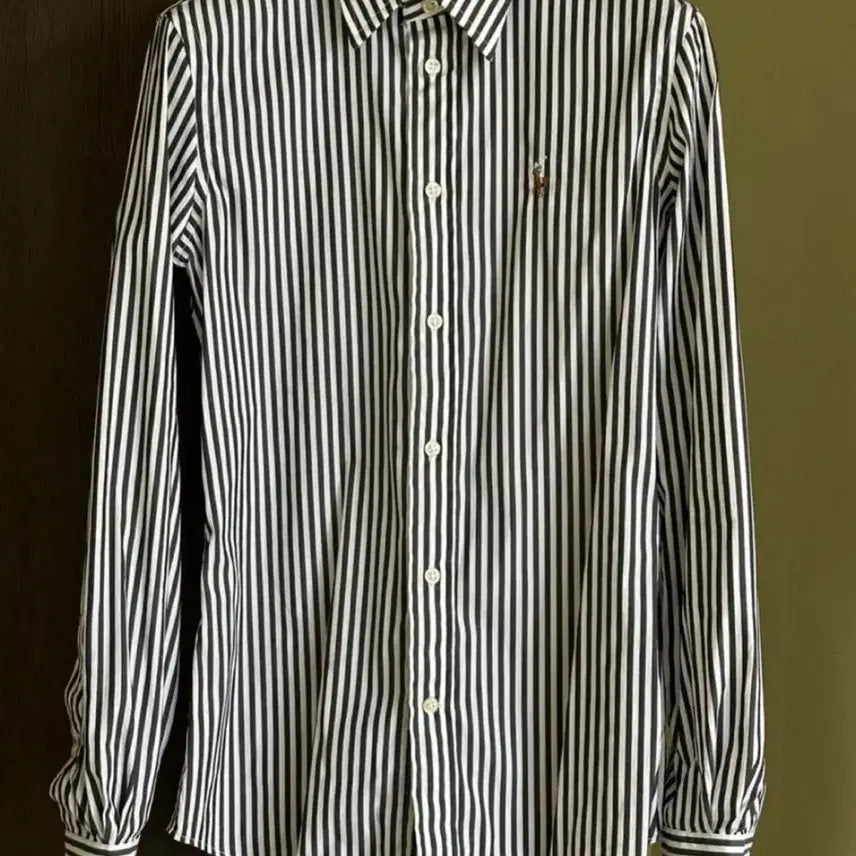 [BUNJANG] Polo Ralph Lauren Stripe Shirt (Size 0) / 폴로 랄프로렌 스트라이프 셔츠 0사이즈