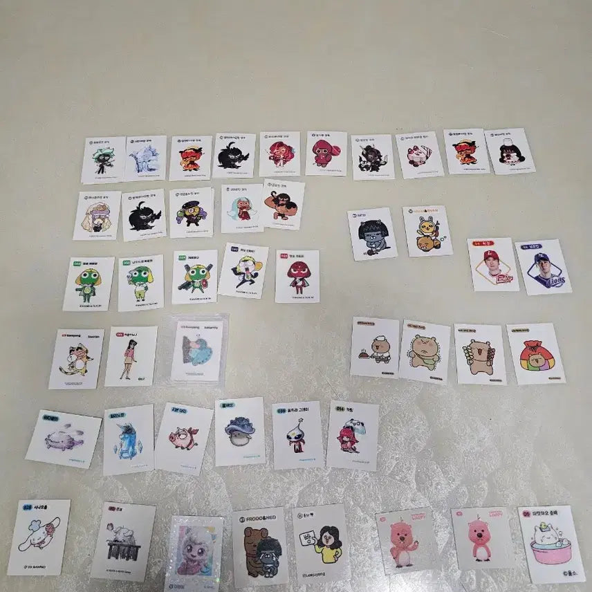 [BUNJANG] Pokemon Tteokbokki Sticker / 포켓몬띠부씰 판매합니다.