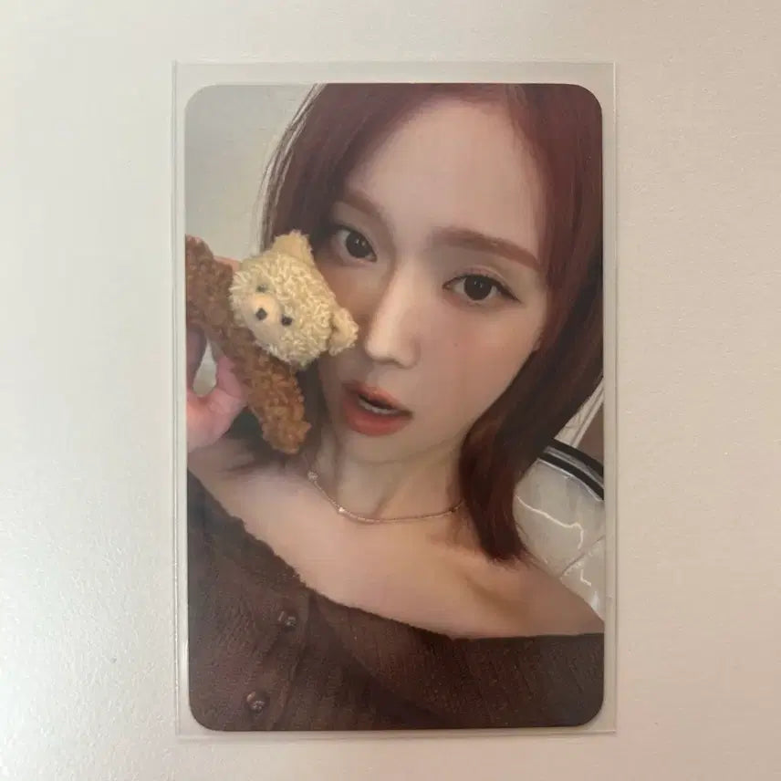 에스파 윈터 생일포카