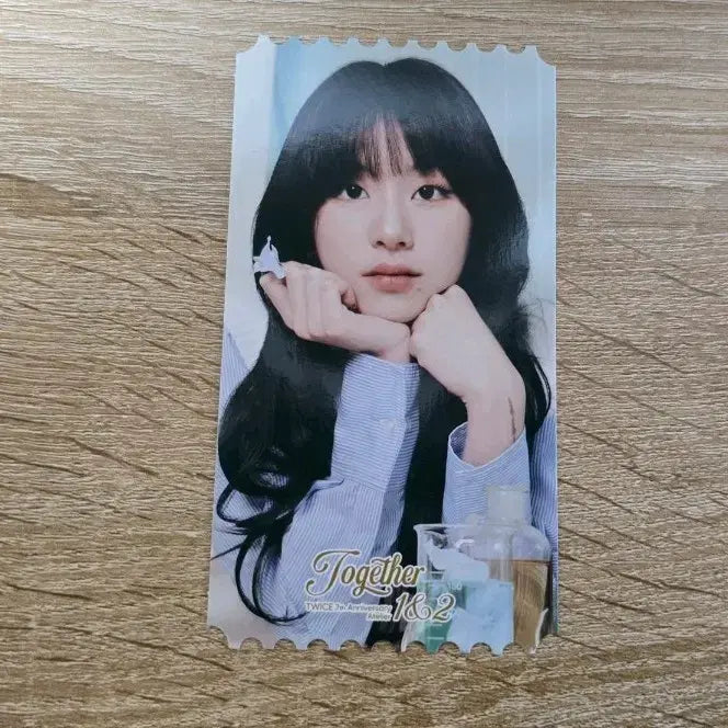 트와이스 7주년 팝업스토어 오리지널 티켓 (포토 입장권 채영)