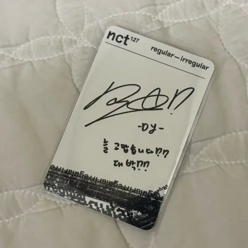 엔시티127 도영 레귤러 포카 판매