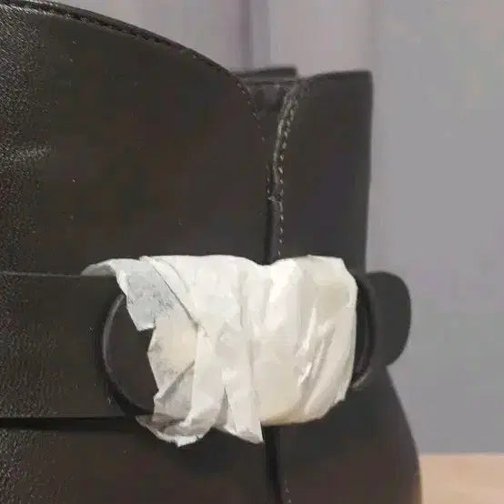 [BUNJANG] Esquire Ankle Boots 4cm (230) - Brown / 에스콰이어 인조가죽 앵클부츠 4cm 230사이즈 새제품