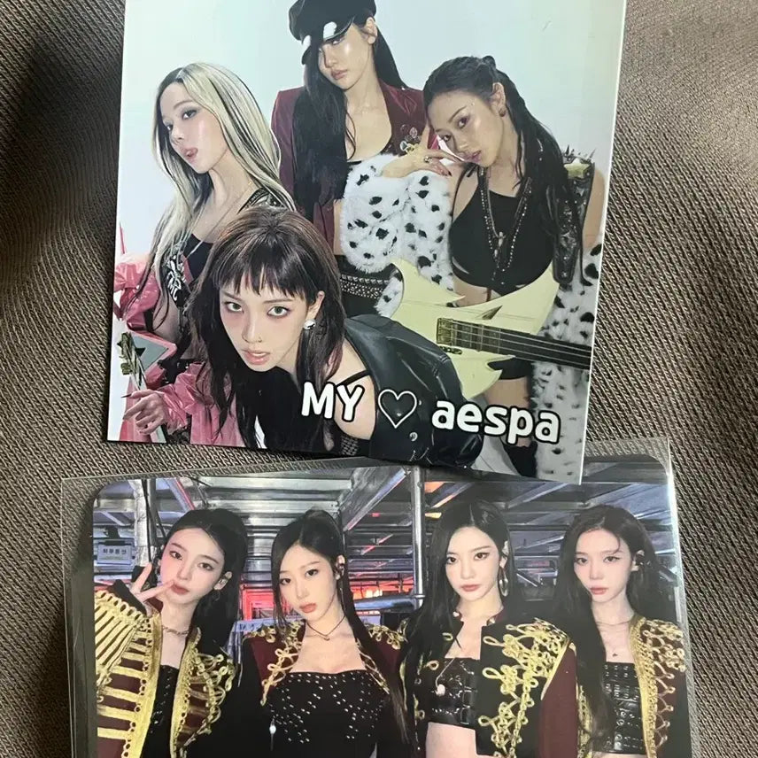 에스파 가요대제전 사녹 포카 양도