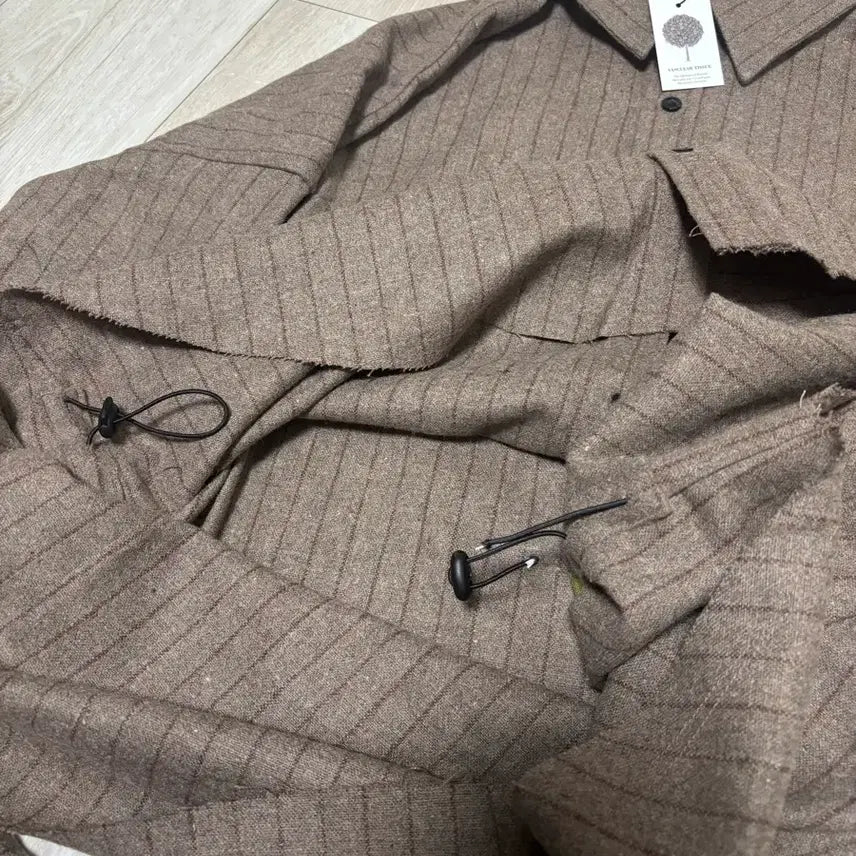 [BUNJANG] Baskura Tissue Flannel Shirt Brown / 바스큐라 티슈 플란넬 셔츠 브라운