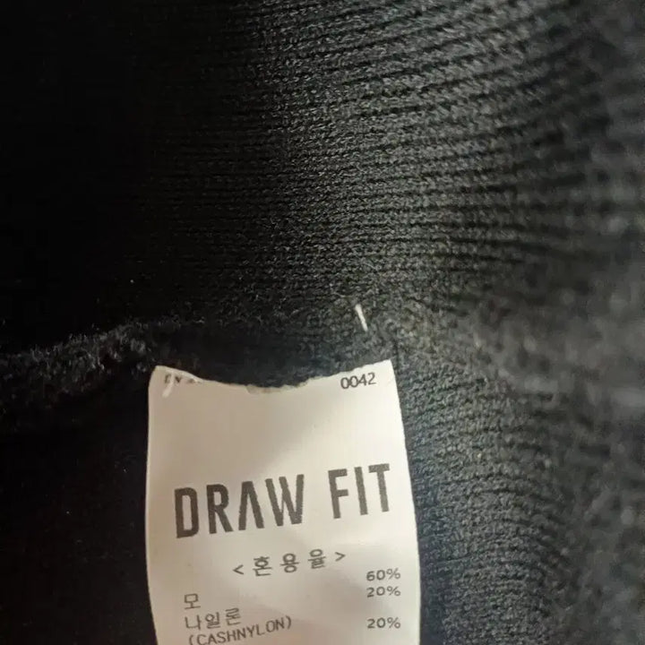 [BUNJANG] Drawfit Cashmere Nylon Blend Semi-over Cardigan (Black) / 드로우핏 캐시나일론 블렌드 세미오버 가디건 (블랙)
