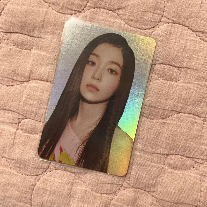레드벨벳 벌스데이 birthday 아이린 홀카 홀로그램 카드 엽서 포카