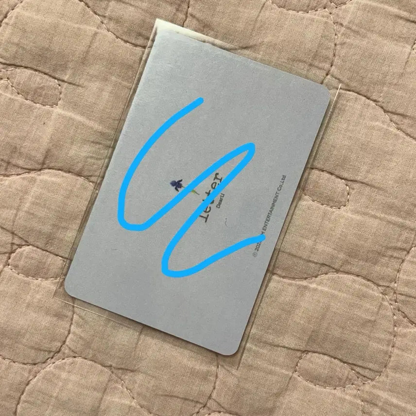 레드벨벳 완레터 포카 웬디 디어유레터 토게피완 편지 dearu