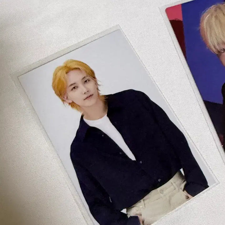 세븐틴 정한 포토카드 2장