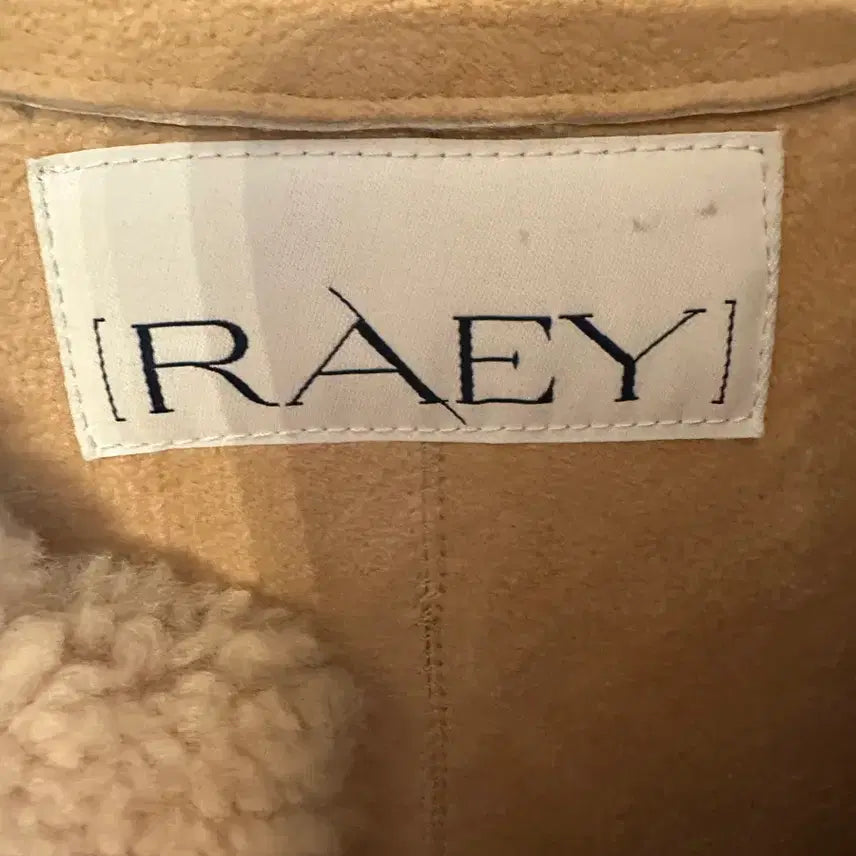 [BUNJANG] RAEY Lee Real Lamb Shearling Long Coat (6UK) / RAEY 레이 리얼 램 시어링 롱 코트 (6UK)