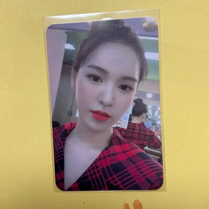 레드벨벳 웬디 팬클럽 멤버쉽 레베럽 키트 포카 싸인 손글씨