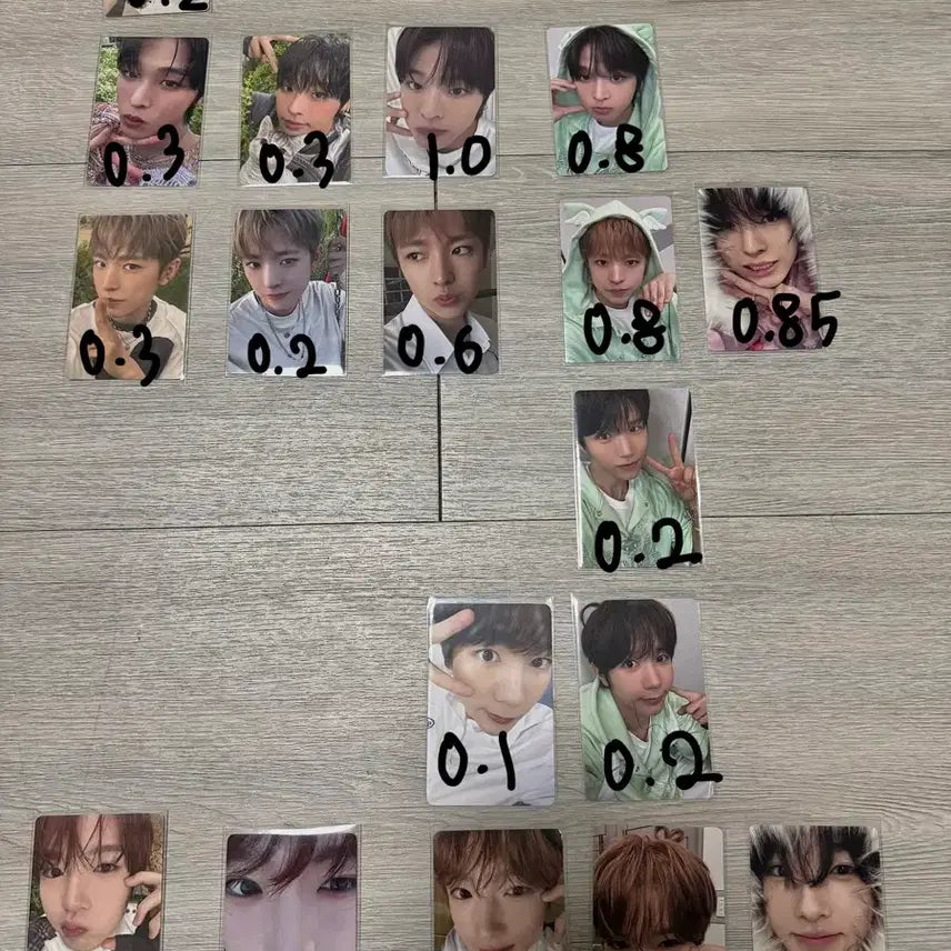 엔위시 포카판매양도시온리쿠유우시재희료사쿠야 컬러초회한정앨범무신사엔시티위시