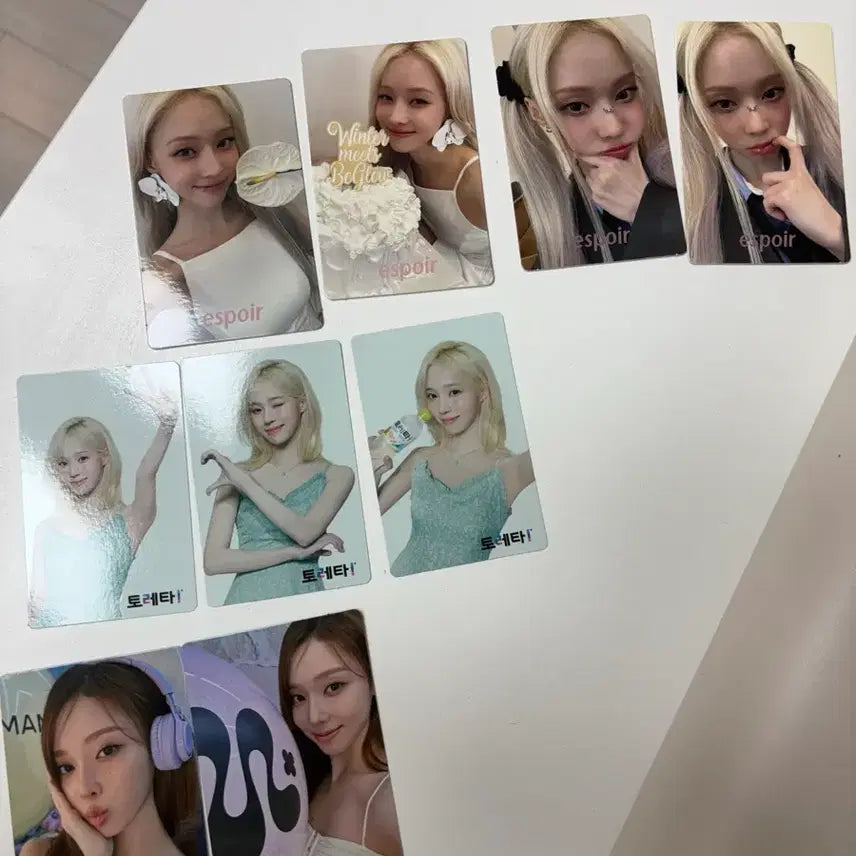 에스파 윈터 마몽드 에스쁘아 토레타 포카 9장