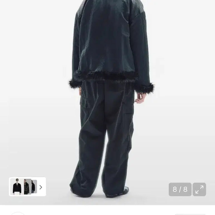 [BUNJANG] Reversible Faux Fur Jacket / 퍼자켓 (트립샵 , 리버시블)