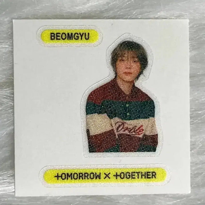 2025 투바투 데코키트 범규 포카+띠부씰+책받침