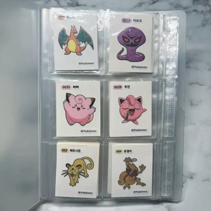[BUNJANG] Pokemon Tteokbokki Stickers Bundle Set / 포켓몬 띠부씰