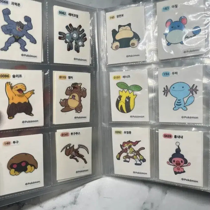 [BUNJANG] Pokemon Tteokbokki Stickers Bundle Set / 포켓몬 띠부씰