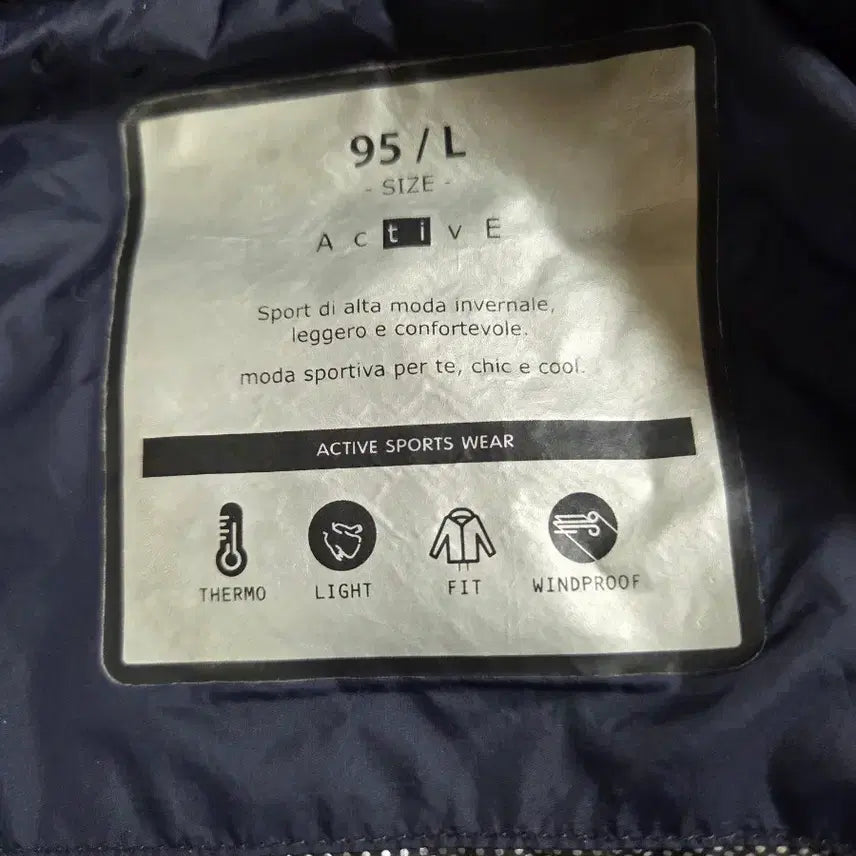 [BUNJANG] Spurlose Lightweight Navy Padded Jacket / Spurlose 경량 패딩 95 L 네이비