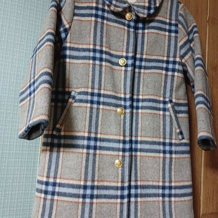[BUNJANG] Little Beattie J140 Wool Check Coat / Little Beattie 리틀비티 J140  울 체크코트