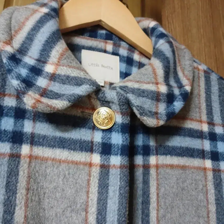 [BUNJANG] Little Beattie J140 Wool Check Coat / Little Beattie 리틀비티 J140  울 체크코트
