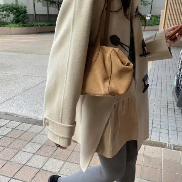 [BUNJANG] Pyt Handmade Duffle Coat / pyt 프영띵 더플 핸드메이드코트 떡볶이 코트