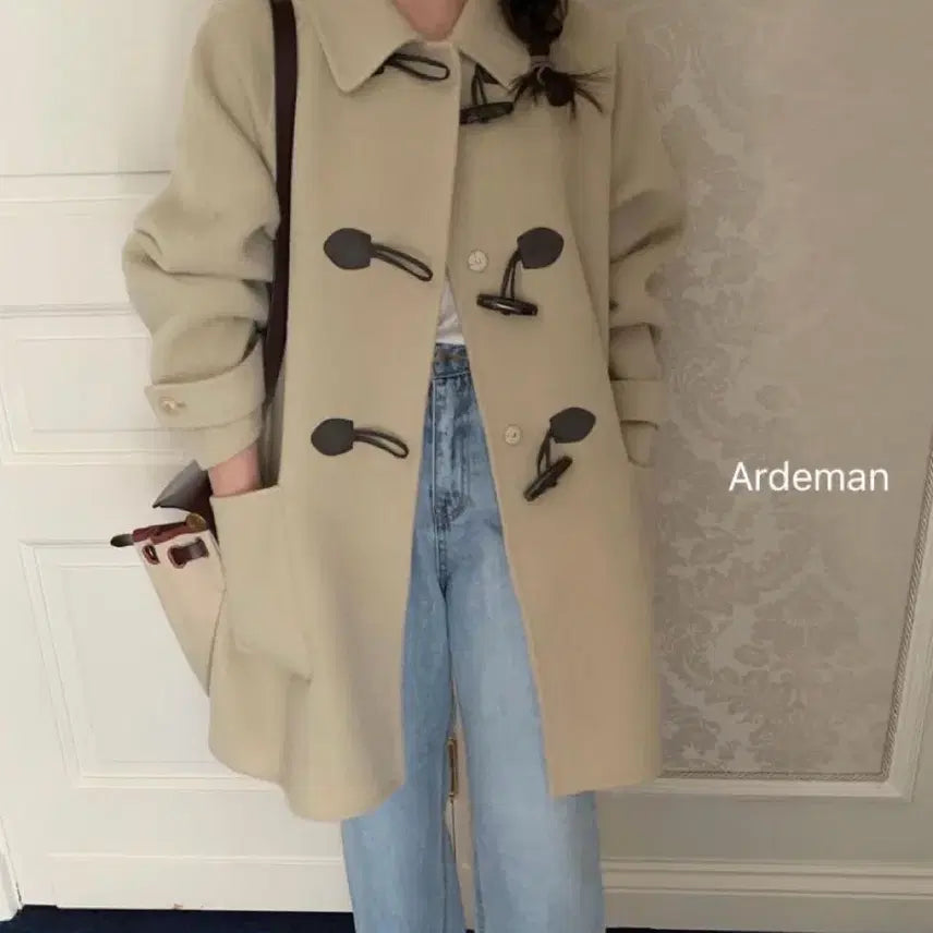 [BUNJANG] Pyt Handmade Duffle Coat / pyt 프영띵 더플 핸드메이드코트 떡볶이 코트