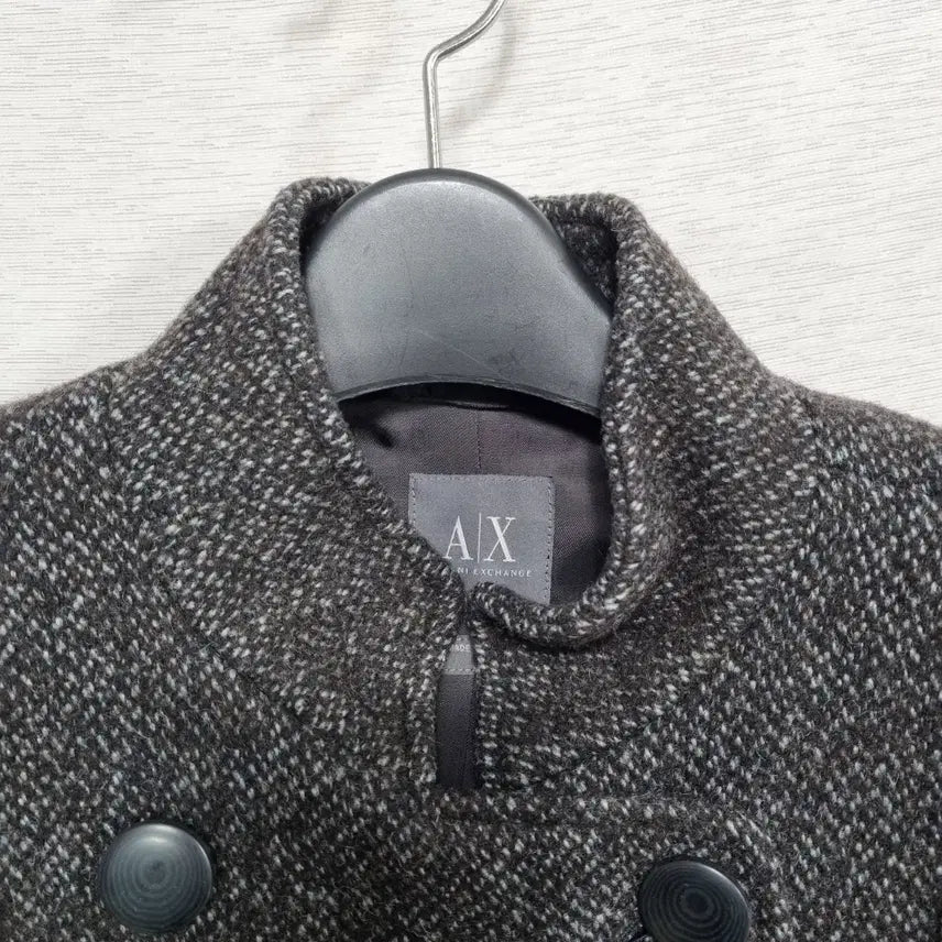 [BUNJANG] Armani Exchange Women's Wool Double Coat (Size 85) / ㅡ알마니익스체인지 울 더블코트 여85ㅡ1229