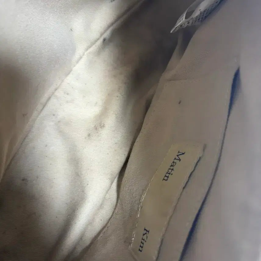 [BUNJANG] Matinkim Leather Curve Shoulder Bag / 마뗑킴 소가죽 커브 숄더백