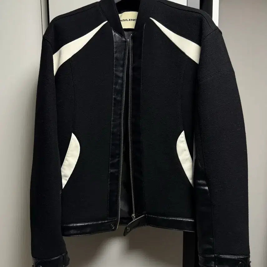 [BUNJANG] Insilence Wool Blend Motorcycle Jacket / 인사일런스 울 블렌드 모터사이클 자켓