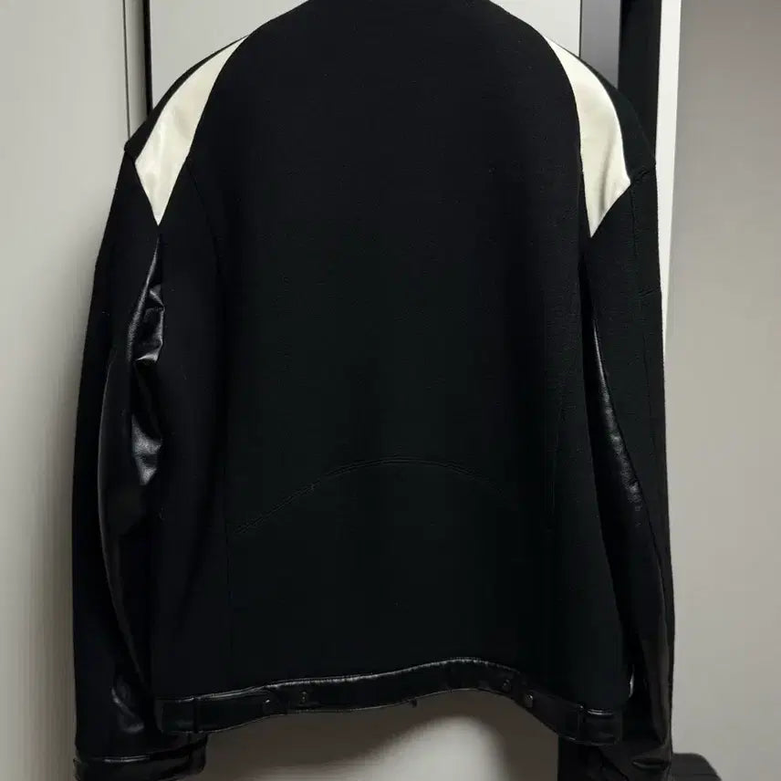 [BUNJANG] Insilence Wool Blend Motorcycle Jacket / 인사일런스 울 블렌드 모터사이클 자켓