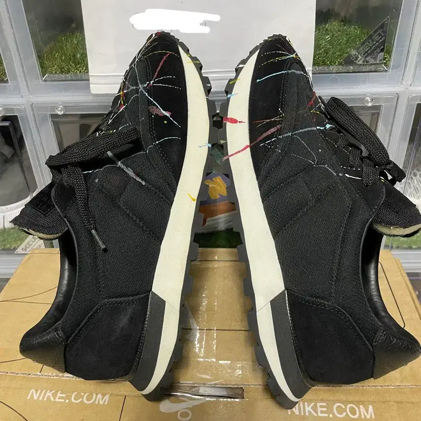 [BUNJANG] Maison Margiela Paint Runner Black / [40] 메종 마르지엘라 페인트 러너 블랙 Maison Margiela