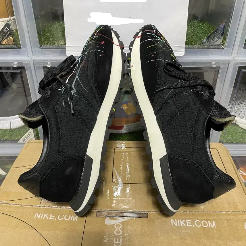 [BUNJANG] Maison Margiela Paint Runner Black / [40] 메종 마르지엘라 페인트 러너 블랙 Maison Margiela