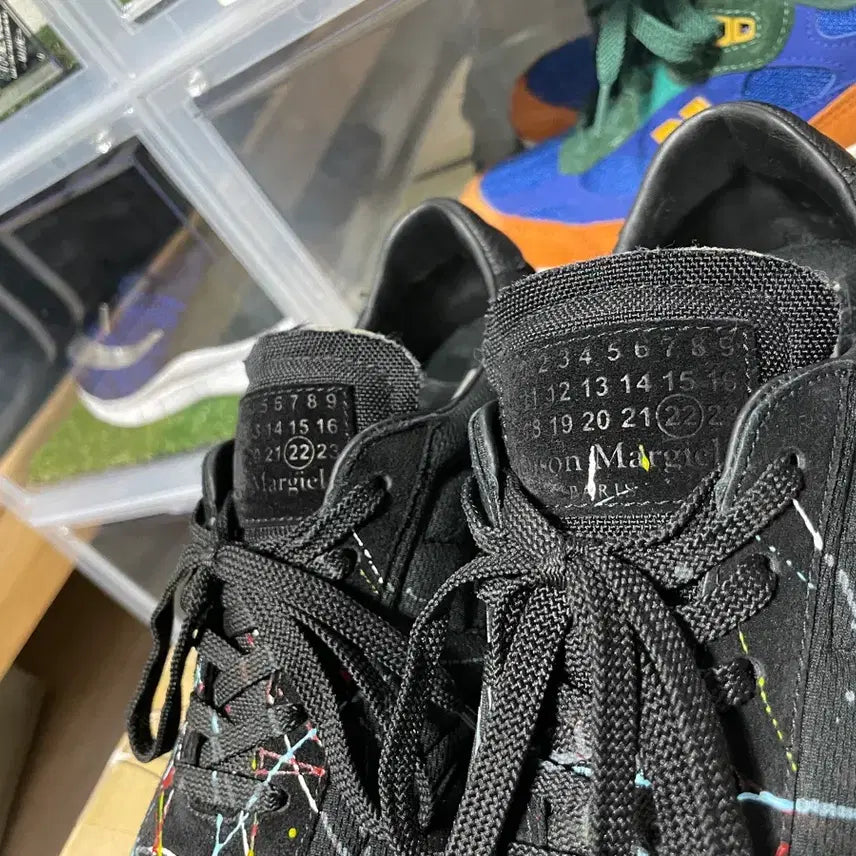 [BUNJANG] Maison Margiela Paint Runner Black / [40] 메종 마르지엘라 페인트 러너 블랙 Maison Margiela