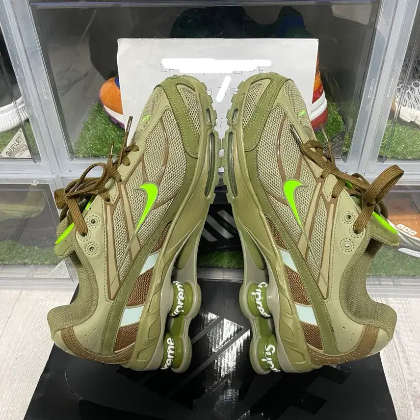 [BUNJANG] Nike x Supreme Shox Ride 2 SP Neutral Olive / [260] 나이키 X 슈프림 샥스 라이드 2 SP 뉴트럴 올리브